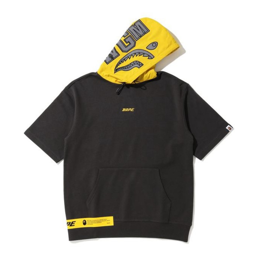 2XL Bape (In Transit) Short Sleeve Pullover Reflective Shark Hoodie PADS